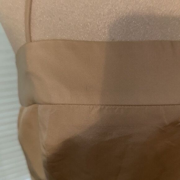 J. Crew 4 Emma Faille Cream Ivory 💯 Silk Formal Sleeveless Dress - Picture 7 of 16